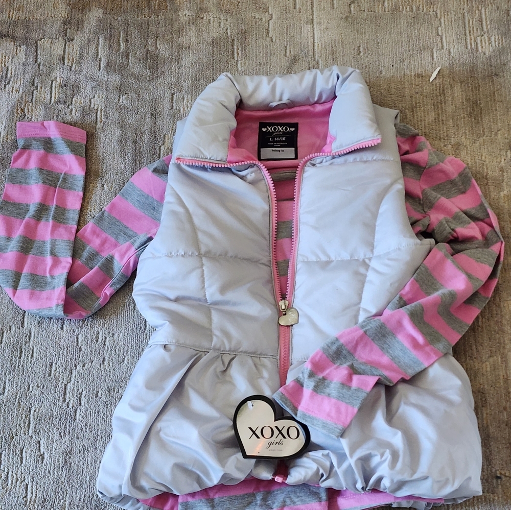 XOXO Girl's Vest and Top